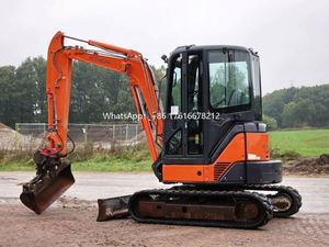 Excavadora Mini de Segunda Mano HITACHI ZX35 Original, Usada, 3.5t, Precio Económico en Shanghái, ZX75 con Pocas Horas de Uso - Product Image 6