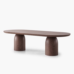 Meubles de salle à manger en bois de <span class=keywords><strong>haute</strong></span> qualité, <span class=keywords><strong>table</strong></span> rectangulaire en chêne de luxe - Product Image 2