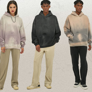 360 grammi di alta qualità fanno i vecchi segni di bordatura <span class=keywords><strong>felpe</strong></span> <span class=keywords><strong>felpe</strong></span> Vintage sporche di moda di strada - Product Image 1