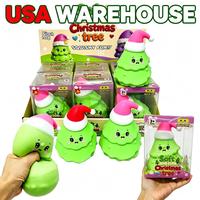 Grand jouet anti-stress Kawaii de Noël, 16 cm, géant, sans BPA, en forme de sapin de Noël