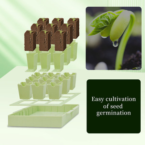 Bandeja de Plástico Reutilizable para Germinación de Semillas, Kit de Inicio de Plantas para Cultivo de Semillas en Jardín - Product Image 3