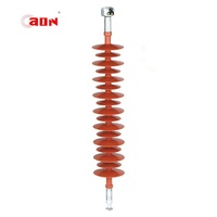 Isolateur de tension personnalisé à longue tige Isolateur de suspension en silicone haute tension 66KV