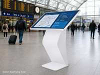 Kiosque d'affichage numérique sur pied de 43 pouces, écran tactile LCD pour publicité intérieure avec CMS Android