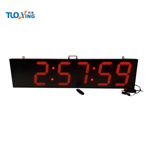 Hot bán 12 inch 6 chữ số LED lớn một mặt thời gian đồng hồ adapter điện tử di động không thấm nước điều khiển từ xa hẹn giờ - Product Image 5