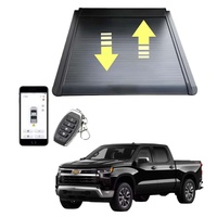 Couvercle de benne électrique rétractable en alliage d'aluminium, étanche et verrouillable, pour Chevrolet Colorado Silverado Ram Pickup Truck 2019
