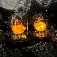 Kit Veilleuse Nuage Volant Dragon Ball Goku, Artisanat en Argile Écologique DIY, Cadeau de Noël pour Petit Ami ou Ami