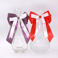 Ruban en polyester, nœuds floraux, accessoires de mode, nœuds décoratifs, élastiques, ruban adhésif double face 3M, 196 couleurs disponibles