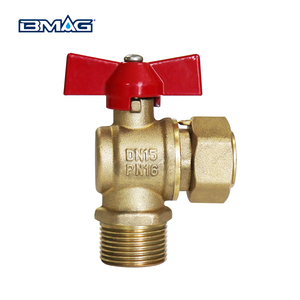 Bmag OEM cw617n Đồng hồ nước Nickel mạ điều khiển bằng tay nước bướm xử lý giả mạo Nam Nữ chủ đề <span class=keywords><strong>Brass</strong></span> bóng van - Product Image 3