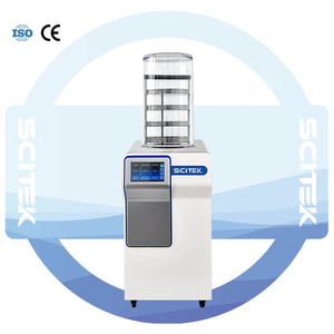 Liofilizador de Escritorio SCITEK con Puerta Transparente Ópticamente Incolora para Liofilización In Situ, Pantalla Táctil LCD de 7 Pulgadas - Product Image 6