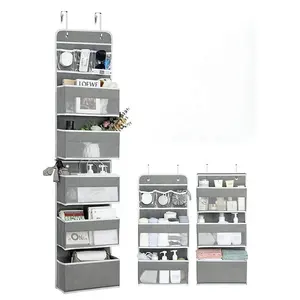 Organizzatore Pieghevole da Appendere <span class=keywords><strong>per</strong></span> <span class=keywords><strong>Cameretta</strong></span>, Bagno, Dormitorio, <span class=keywords><strong>Armadio</strong></span> - Organizzatore a 5 Livelli <span class=keywords><strong>per</strong></span> Porta (Tessuto Non Tessuto) - Product Image 1