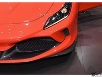 Kit de carrosserie d'angle de pare-chocs avant en fibre de carbone style N pour Ferrari F8, kit de voiture personnalisé léger, fournitures et outils automobiles