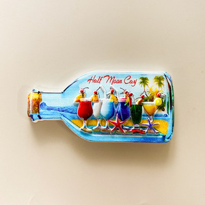 Bahamas đại dương gió cua rùa trang trí từ tủ lạnh dán kỷ niệm nhà du lịch nghệ thuật cho cụ mở & corkscrews - Product Image 2