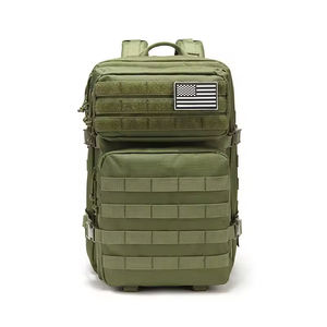 Mochila Táctica Unisex Antirrobo de 45L con Marco Externo, Material Oxford 900D, Bolsillos Molle, para Senderismo y Camping, MOQ Bajo, OEM - Product Image 5