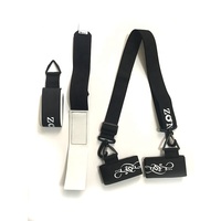 Sangle de transport réglable en nylon avec logo personnalisé, sangles d'épaule, sangle de ski pour snowboard et bâtons de ski