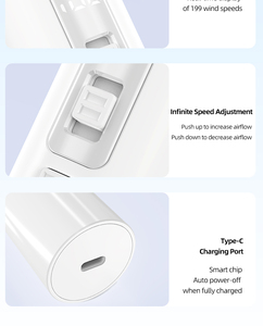 Foldable 3-in-1 Handheld/Desktop/Neck <b>Fan</b> with Brushless Motor, 3000mAh Battery & LED Digital Display for Travel - Product Image 5