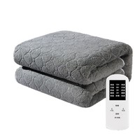 Couverture chauffante électrique en gros avec réglage de température unique, en tissu non tissé, 150x80cm, pour la chaleur domestique de la chambre à coucher