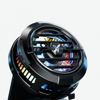 Refroidisseur de téléphone magnétique F27, clip arrière détachable, lumière RGB, refroidissement semi-conducteur, accessoire de jeu mobile