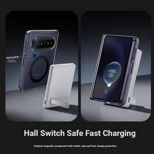 เคสโทรศัพท์แบบพับได้ TPU ป้องกันเต็มหน้าจอ ดีไซน์ธุรกิจ สำหรับ HUAWEI Pura Max รุ่นใหม่ล่าสุด ไม่มีที่จับ - Product Image 4