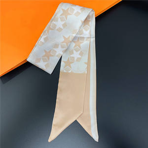 Cincin Rambut <span class=keywords><strong>Tarot</strong></span> Mode Baru Pita Rambut Mewah Dasi Kupu-kupu Sutra Tas Syal Syal Syal - Product Image 3