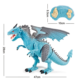 Uzaktan kumanda yürüyüş ejderha oyuncak ışıkları ve sesler-çocuklar için interaktif dinozor oyuncak - Product Image 2