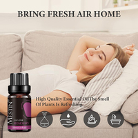 Diffuseur d'huile essentielle de romarin pour la maison, flacons d'extrait 100% pur, aromathérapie, parfum doux, ingrédients naturels, design portable, corps