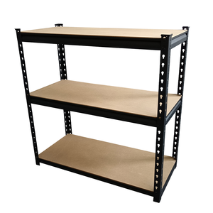 Bàn làm việc bằng gỗ MDF <span class=keywords><strong>2</strong></span> trong 1 & Giá để đồ 3 tầng cho xưởng/gara, có tùy chọn sản xuất theo yêu cầu (OEM) - Product Image 1