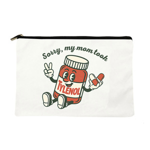 Borsa per il trucco con scritta 'My Mom Took Tylenol', Decorazioni per Addio al Nubilato, Regali per Matrimonio e Fidanzamento, Festa Pre-Matrimonio - Product Image 5