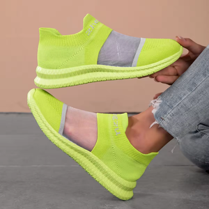 Nouvelles chaussures décontractées respirantes 2025 pour hommes et femmes, baskets confortables à semelles compensées lumineuses, style marche, pour l'été - Product Image 5