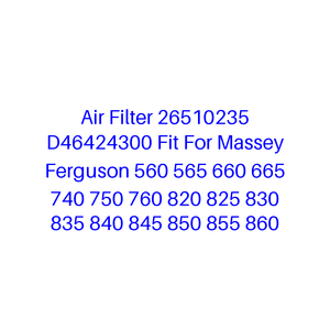Filtre à air 26510235 D46424300 compatible avec <span class=keywords><strong>Massey</strong></span> <span class=keywords><strong>Ferguson</strong></span> 560 565 660 665 740 750 760 820 <span class=keywords><strong>825</strong></span> 830 835 840 845 850 855 860 - Product Image 1