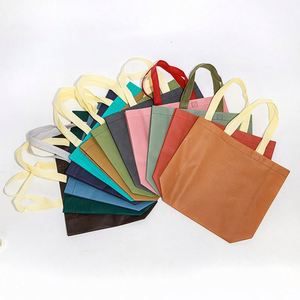 Bolsa de Compras Reutilizable Personalizable, Ecológica, Impresa, de Tela No Tejida, Reciclada, Promocional, con Logotipo Personalizado, para Regalos - Product Image 1