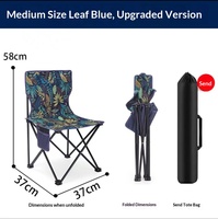 Ensemble table et chaise pliantes pour pique-nique et camping, mobilier d'extérieur portable et pliable en tissu Oxford pour le camping, la randonnée et la pêche