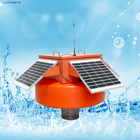 Boya de Calidad de Agua para Embalses No Tripulada con Sonda Óptica de Turbidez y Medidor de Sólidos Suspendidos Equipada con Panel Solar de 60W