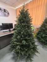 Künstlicher Weihnachtsbaum aus PE, Realistische Vollzweige, 1,2m-2,4m, Innenbereich, Feiertagsdekoration für Zuhause, Weihnachtsdeko 2026