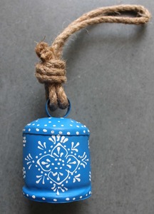 Carillons à vent en métal peints à la main, best-sellers, avec corde en jute, pour la décoration de la maison, du jardin, de la porte et des murs, en vente - Product Image 3