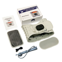 Respirant soulagement taille mal de dos Massage hernie discale douleur dos taille chauffée ceinture de soutien Traction lombaire