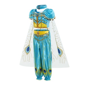 Robe de <span class=keywords><strong>princesse</strong></span> <span class=keywords><strong>Jasmine</strong></span> pour filles BAIGE, robes de fantaisie pour enfants, fête, Halloween, costume de cosplay, robe de <span class=keywords><strong>princesse</strong></span> pour filles - Product Image 3