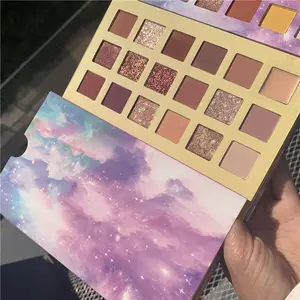 Xu Hướng Sản Phẩm Nóng Nhãn Hiệu Riêng Mỹ Phẩm Eye + Shadow Maquillaje 18 Màu Glitter Palette