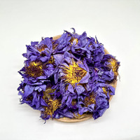 Fleur de Lotus Bleu Séchée de Haute Qualité, Vrac en Gros pour Tisane
