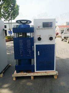 Máquina de Ensayo de Compresión Semiautomática 1000-3000kN CE EN ASTM para Bloques de Hormigón y Cubos - Product Image 3