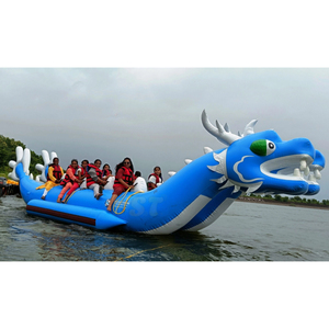 Jeux aquatiques gonflables : Bateau banane dragon pour divertissements aquatiques - Product Image 5