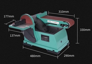 Machine à poncer électrique à bande et à disque pour le travail du bois, 220V, usage intensif (750W) - Product Image 5