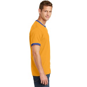 Camiseta Ringer <span class=keywords><strong>de</strong></span> Manga Corta para Hombre <span class=keywords><strong>de</strong></span> Alta Calidad, Directo <span class=keywords><strong>de</strong></span> Fábrica, Camiseta Ringer Personalizada - Product Image 2