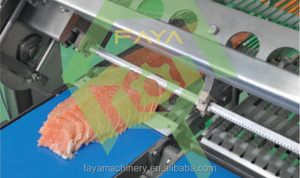 เครื่องตัดปลาเนื้อสดแนวนอน samlon เครื่องตัดเนื้อหมูเกล็ด - Product Image 6