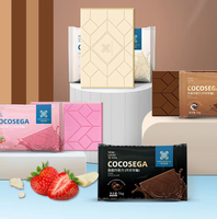 Bloc de chocolat noir OEM personnalisé HALAL en vrac 1KG, bloc de chocolat composé blanc au lait, ingrédients de pâtisserie en gros
