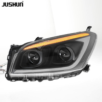 Système d'éclairage automobile JUSHUN, phares LED pour Toyota RAV4 2009-2012, feux de jour, clignotants, accessoires de voiture
