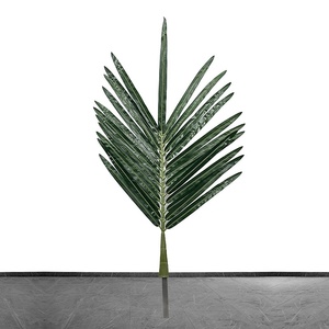 Fabbrica diretta interno/esterno grande albero di cocco verde artificiale foglie di tessuto oleoso paesaggio tubi di ingegneria artificiale pianta - Product Image 5