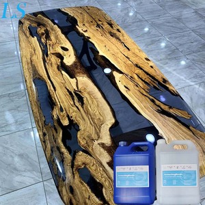 0,3 kg 2 kg 5 kg paquete OEM resina epoxi ultra clara de baja viscosidad Penny Art River Table resistente a rayos UV - Product Image 3