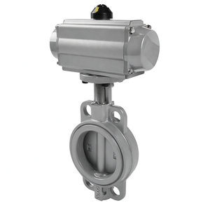 Válvula de Mariposa Neumática COVNA para Pedidos Urgentes, DN80, 3 Pulgadas, PN16, Hierro Fundido, Tipo Wafer, con Asiento de EPDM - Product Image 6