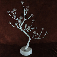 24 LED Lotus Light Kupferdraht Bonsai Bäume mit LED-Lichtern Weihnachten Bonsai Nacht lampe LED Home Decoration Color Light