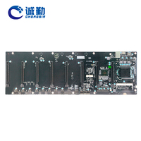 Mère de jeux 4th processeur 8 gpu DDR3 ram carte mère HD affichage LAN 4USB 1PCIE 16X mini pc barebone